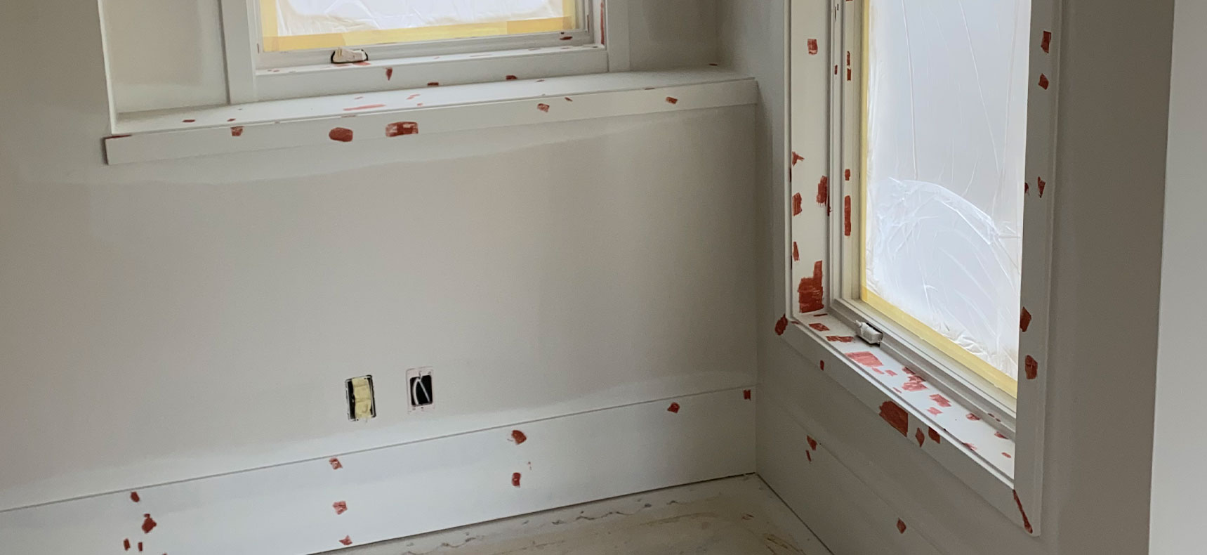 Checking Imperfection Wood With Bondo in Golden Valley Ojeda Drywall & Painting Residential